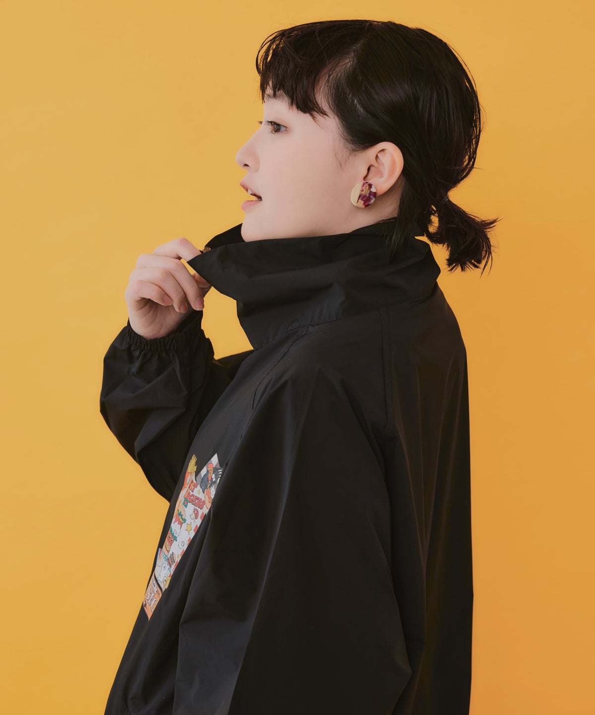 なめこ×ScoLar クラシックダイナー パッカブルブルゾン-6