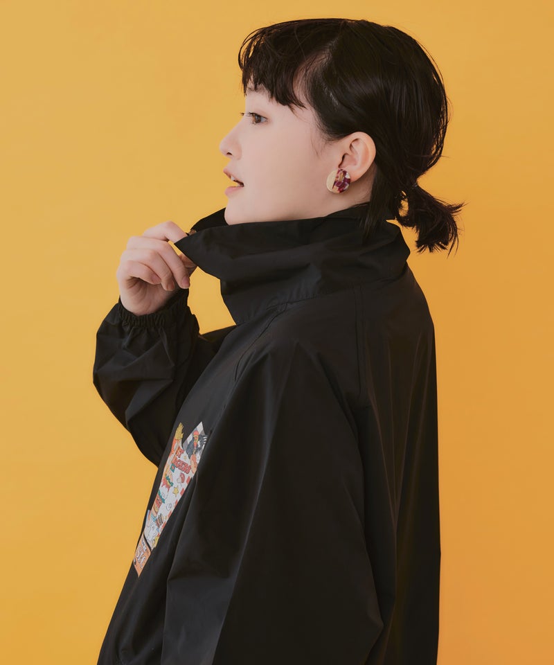 なめこ×ScoLar クラシックダイナー パッカブルブルゾン-6