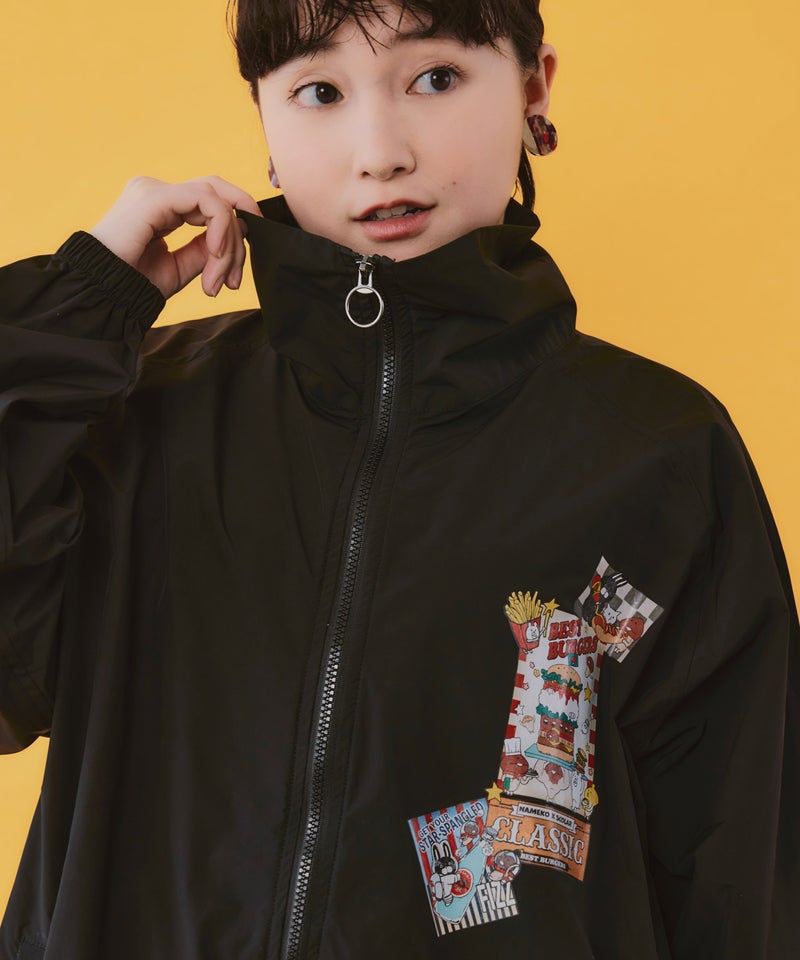 なめこ×ScoLar クラシックダイナー パッカブルブルゾン-7