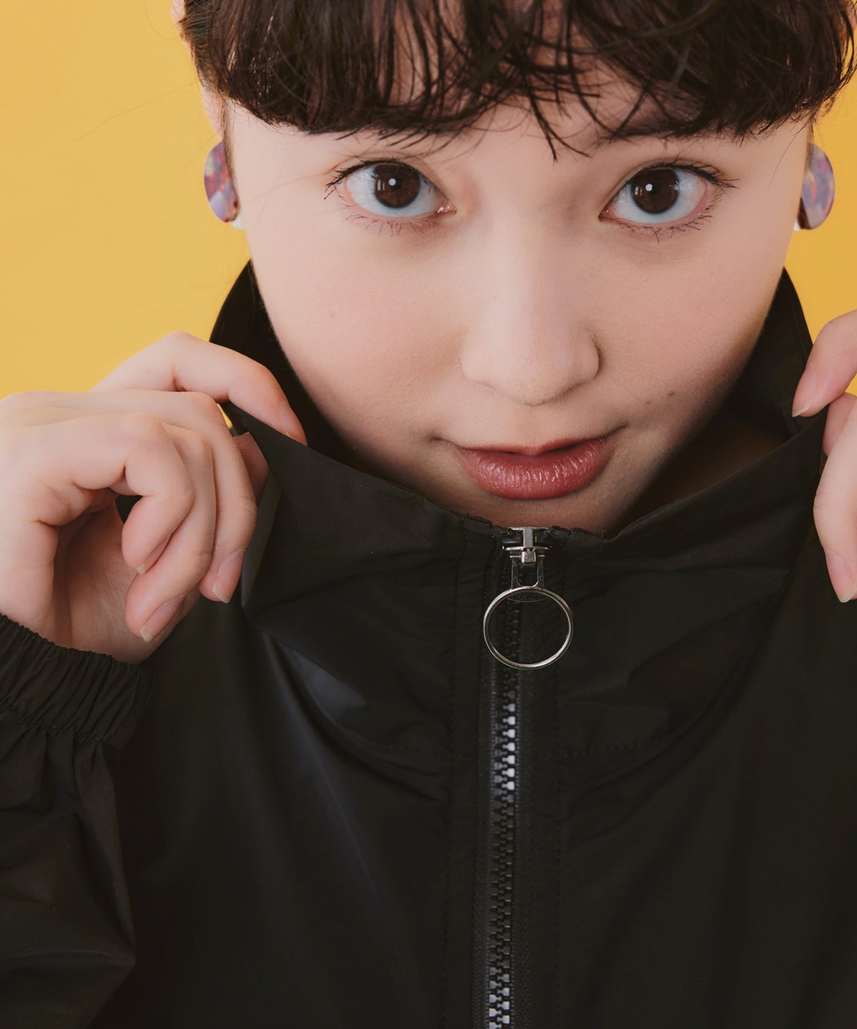 なめこ×ScoLar クラシックダイナー パッカブルブルゾン-8