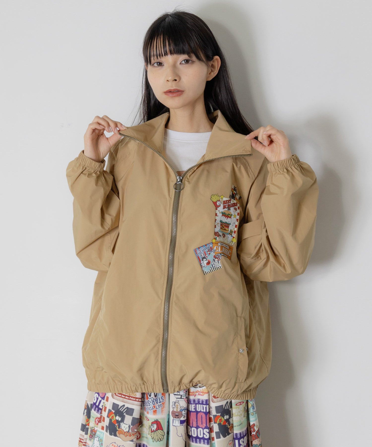 163601：なめこ×ScoLar クラシックダイナー パッカブルブルゾンの通販