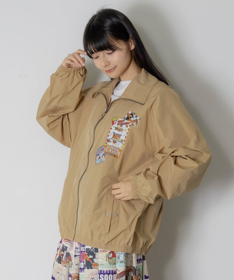 なめこ×ScoLar クラシックダイナー パッカブルブルゾン-12