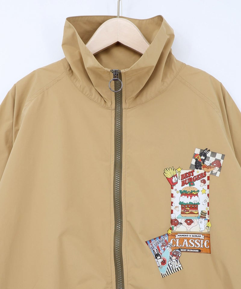 なめこ×ScoLar クラシックダイナー パッカブルブルゾン-28