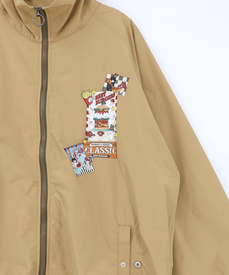なめこ×ScoLar クラシックダイナー パッカブルブルゾン-30