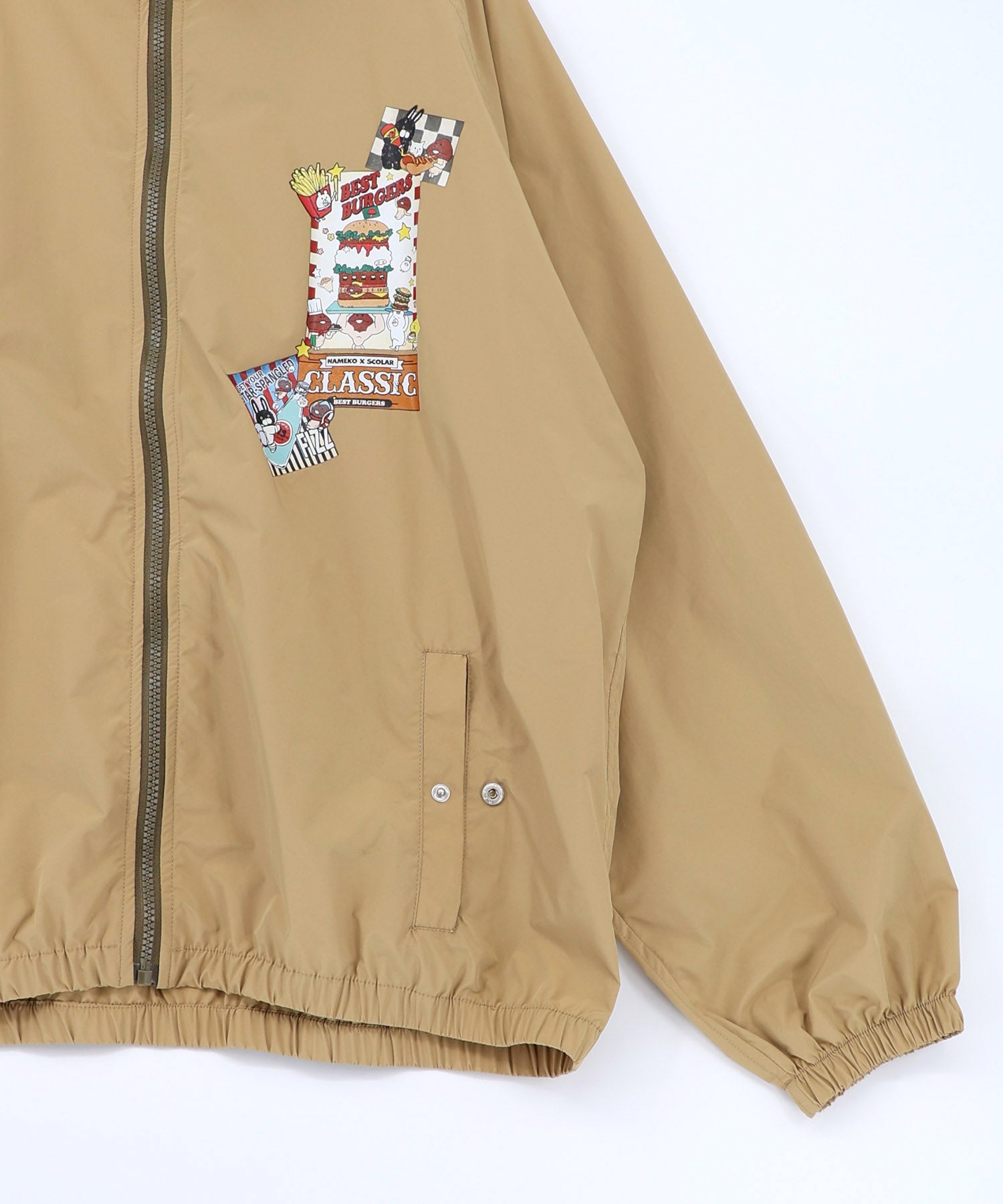163601：なめこ×ScoLar クラシックダイナー パッカブルブルゾンの通販