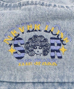 スカラーちゃんアメリカン風刺繍 デニムハット-7