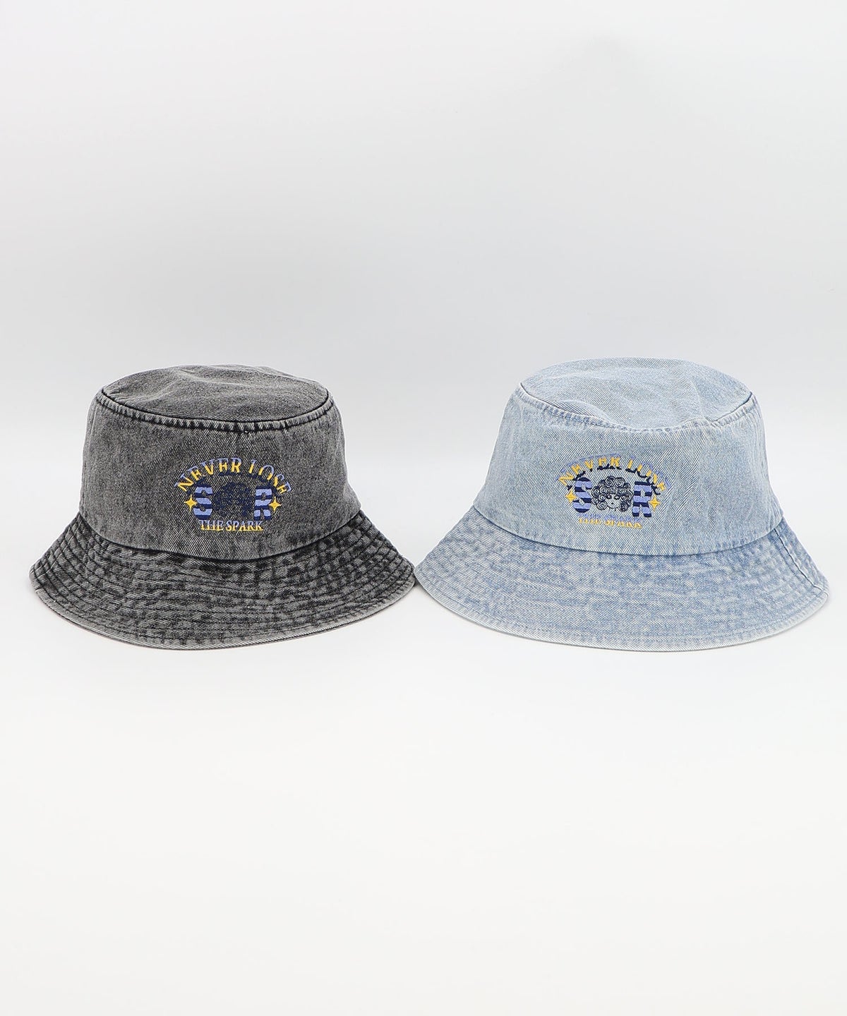 スカラーちゃんアメリカン風刺繍 デニムハット-13