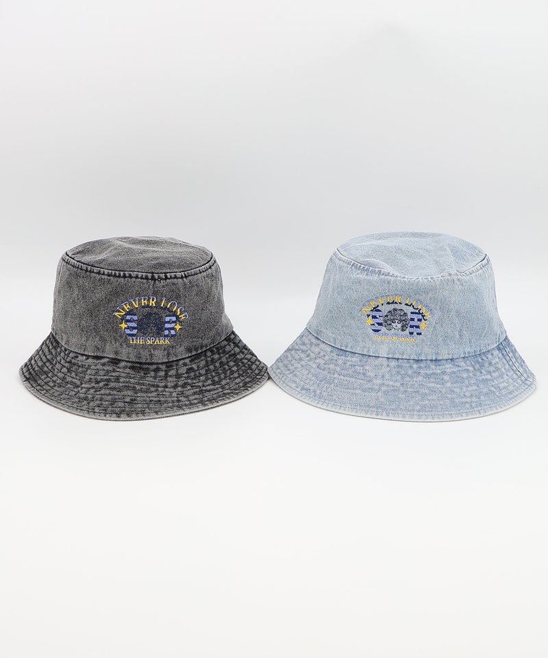 スカラーちゃんアメリカン風刺繍 デニムハット-13