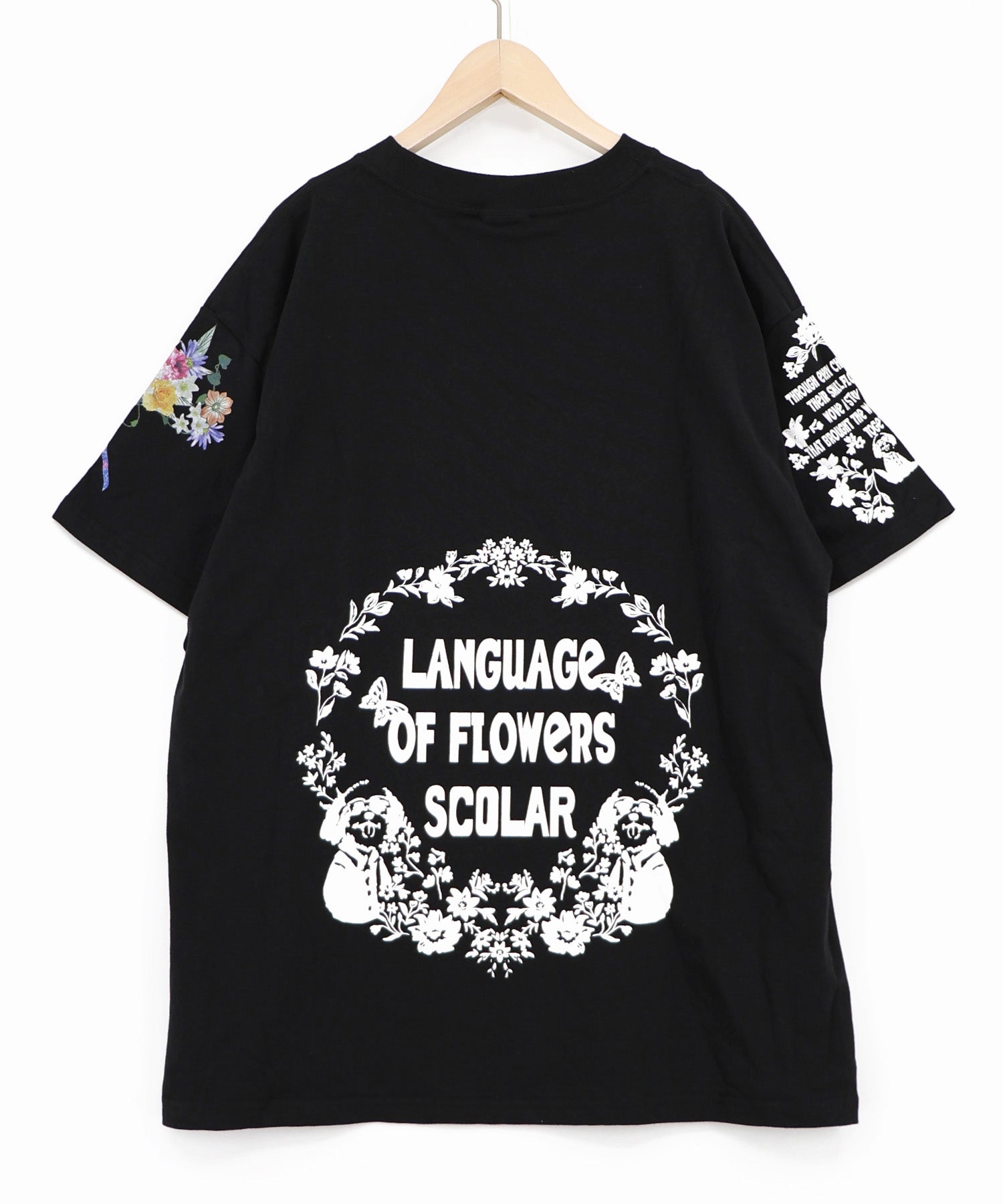 162754：【公式店限定】お花＆サングラスシーズーTシャツの通販-ScoLar