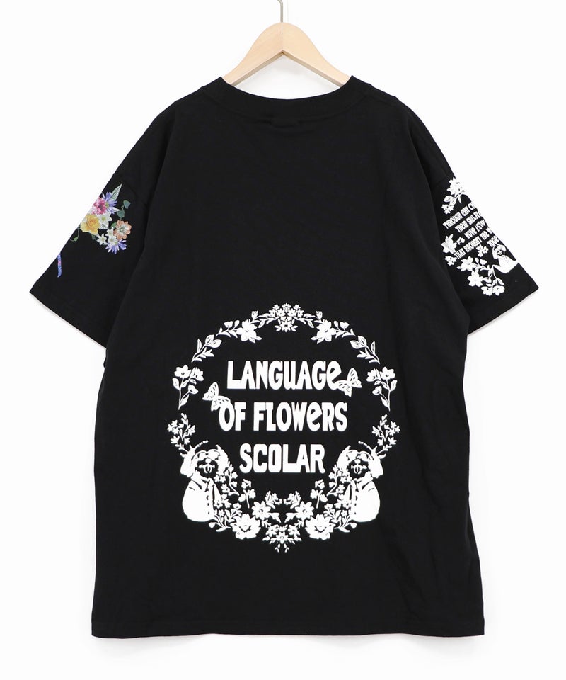 お花＆サングラスシーズーTシャツ-14