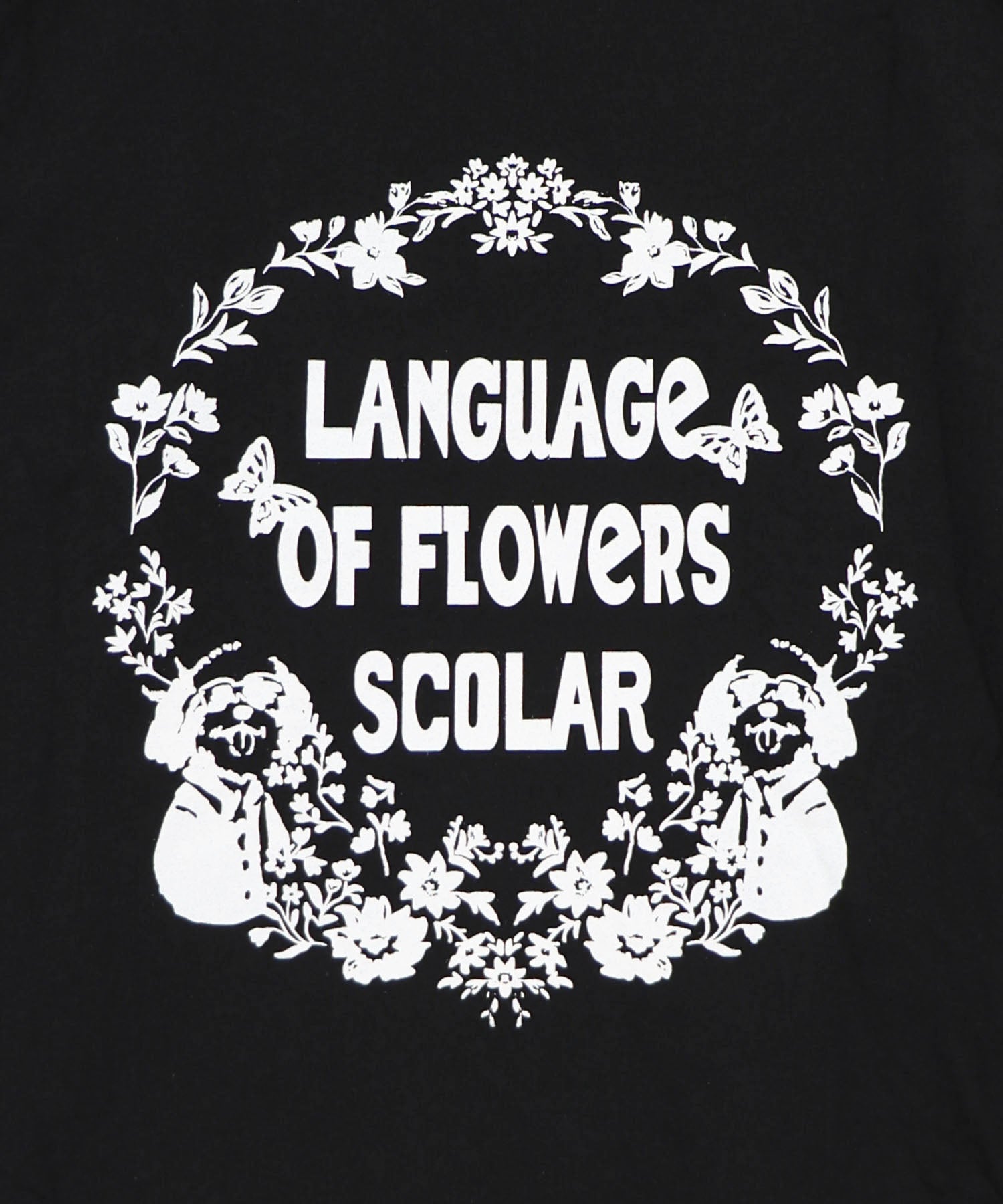 162754：【公式店限定】お花＆サングラスシーズーTシャツの通販-ScoLar