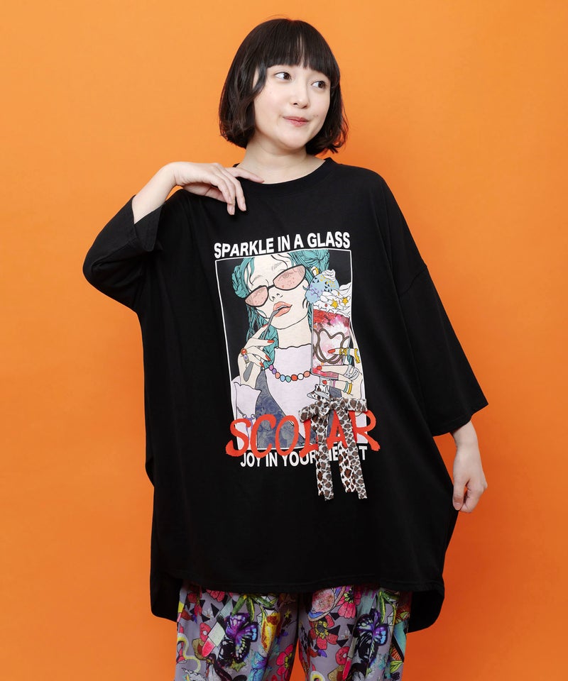 パフェガール リボン付き接触冷感チュニック-1