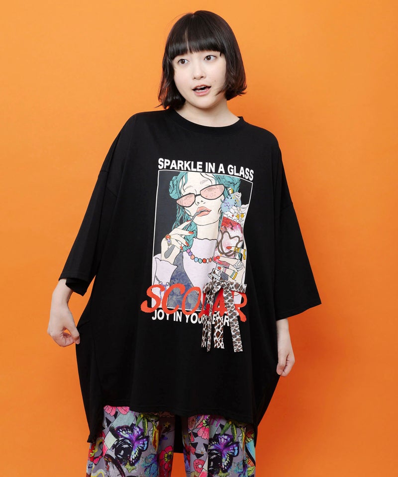 パフェガール リボン付き接触冷感チュニック-3