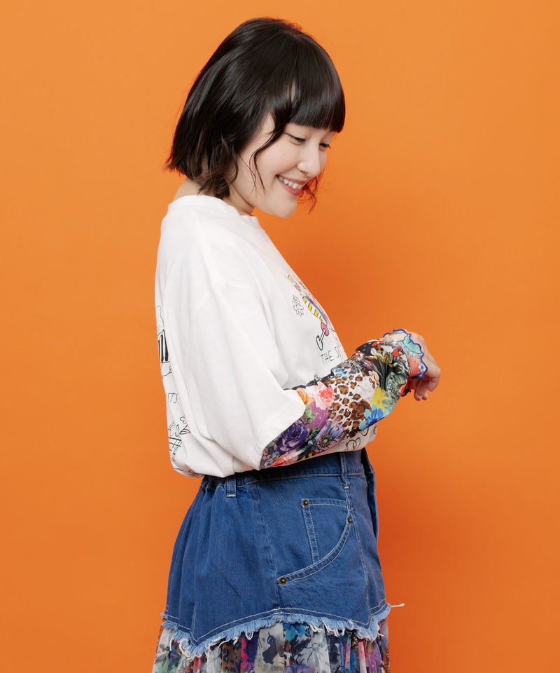 3柄展開 接触冷感ロングスリーブTシャツ-7