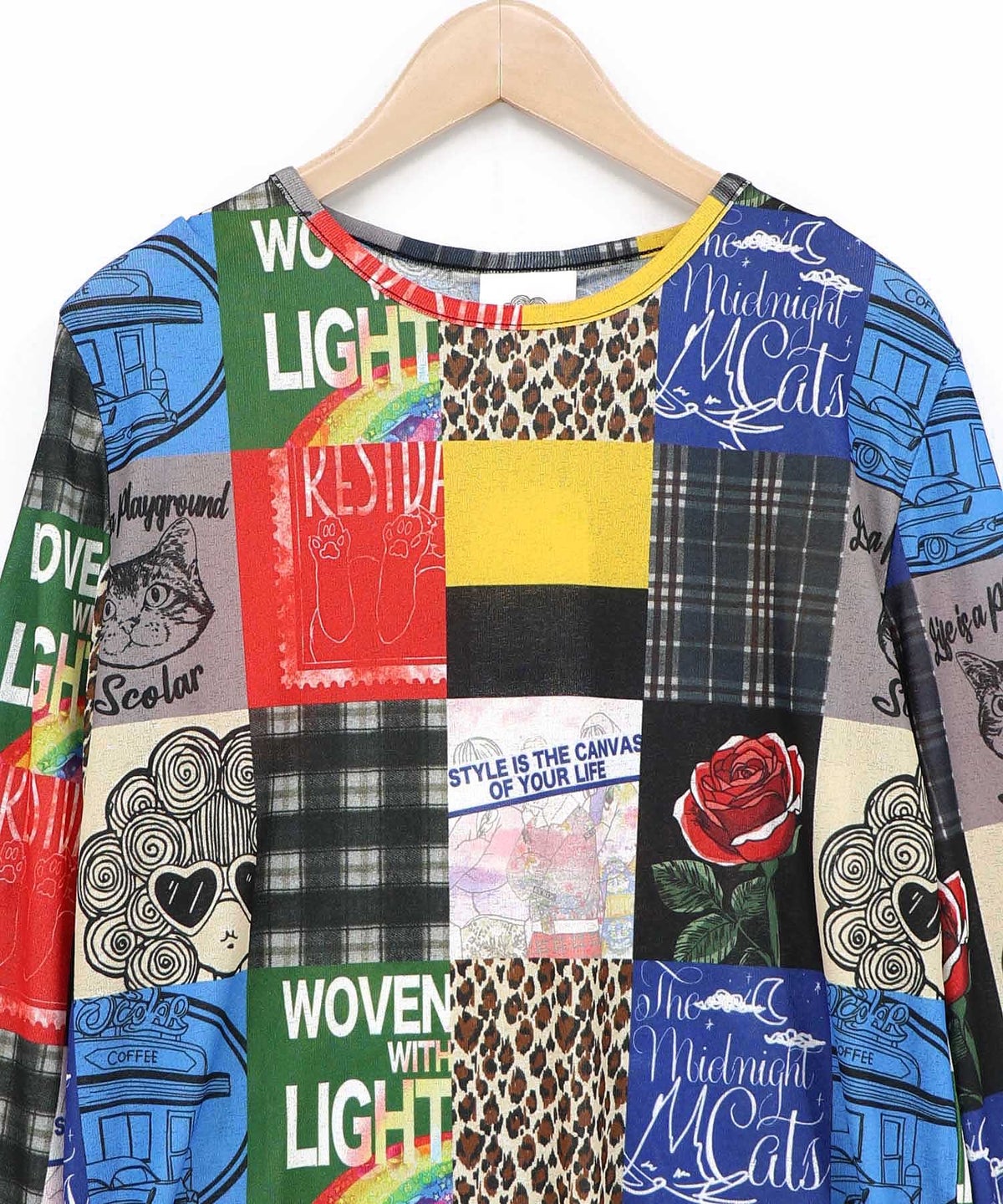 3柄展開 接触冷感ロングスリーブTシャツ-17