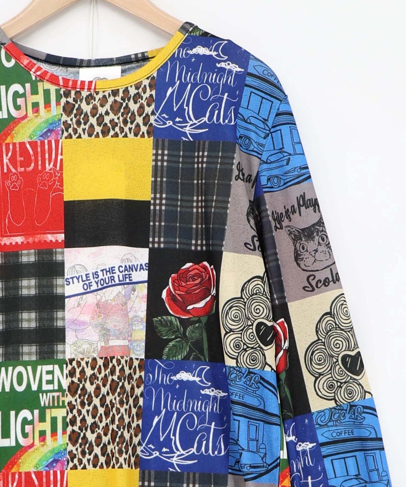 3柄展開 接触冷感ロングスリーブTシャツ-18