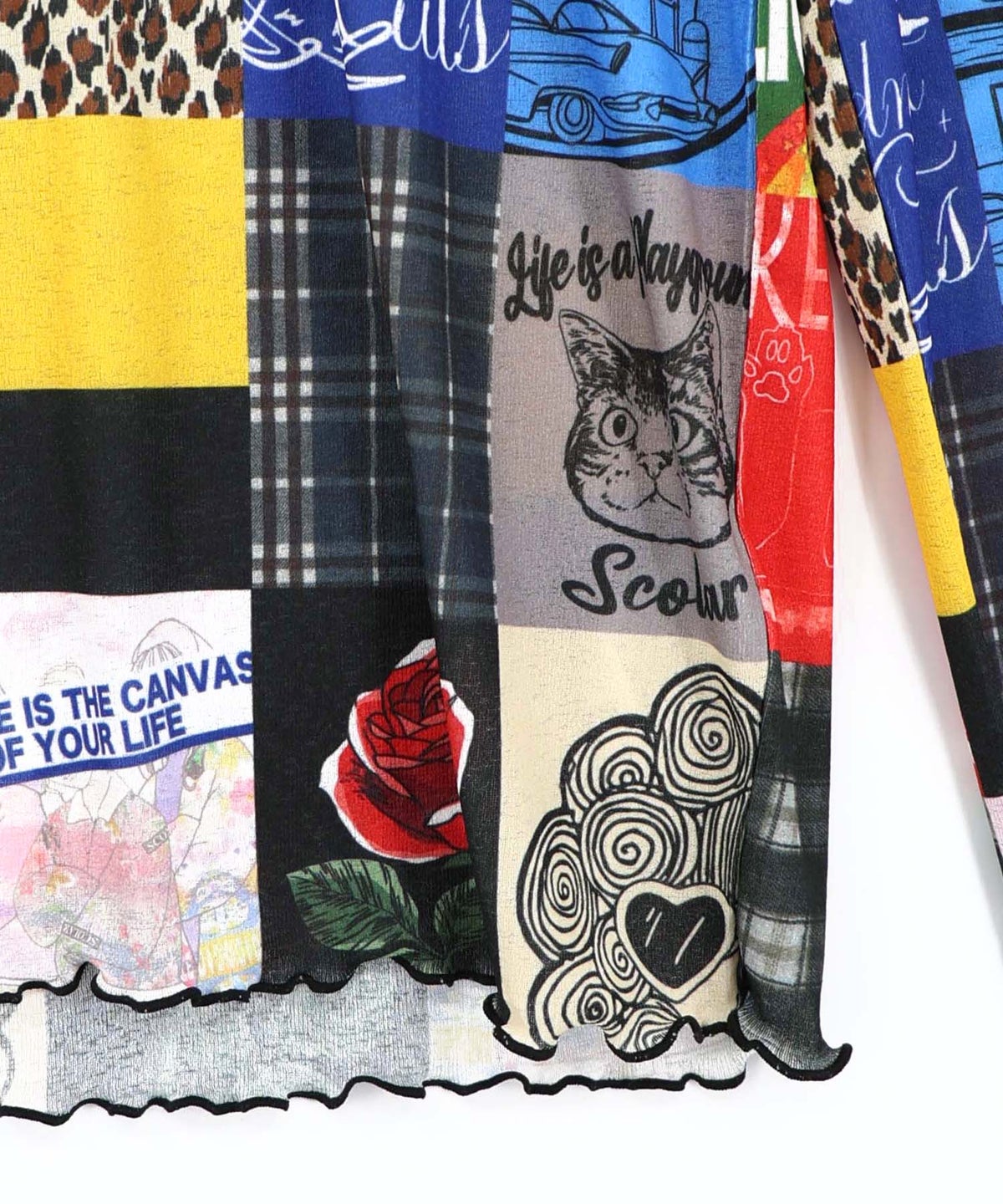 3柄展開 接触冷感ロングスリーブTシャツ-20