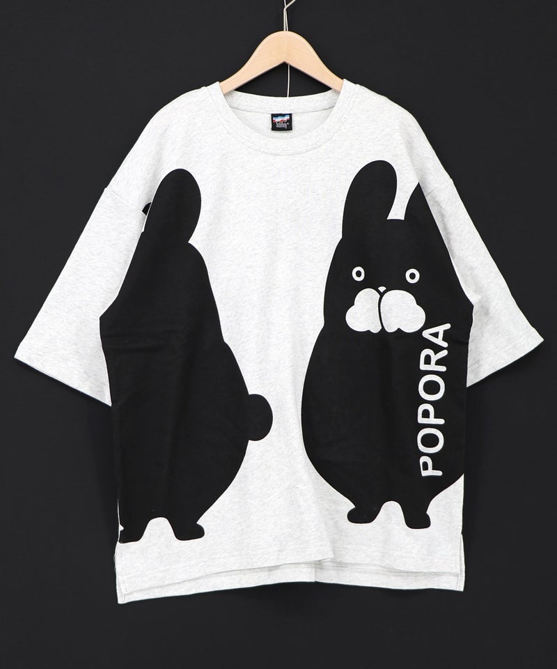 エンドレスポポラ柄Tシャツ-7