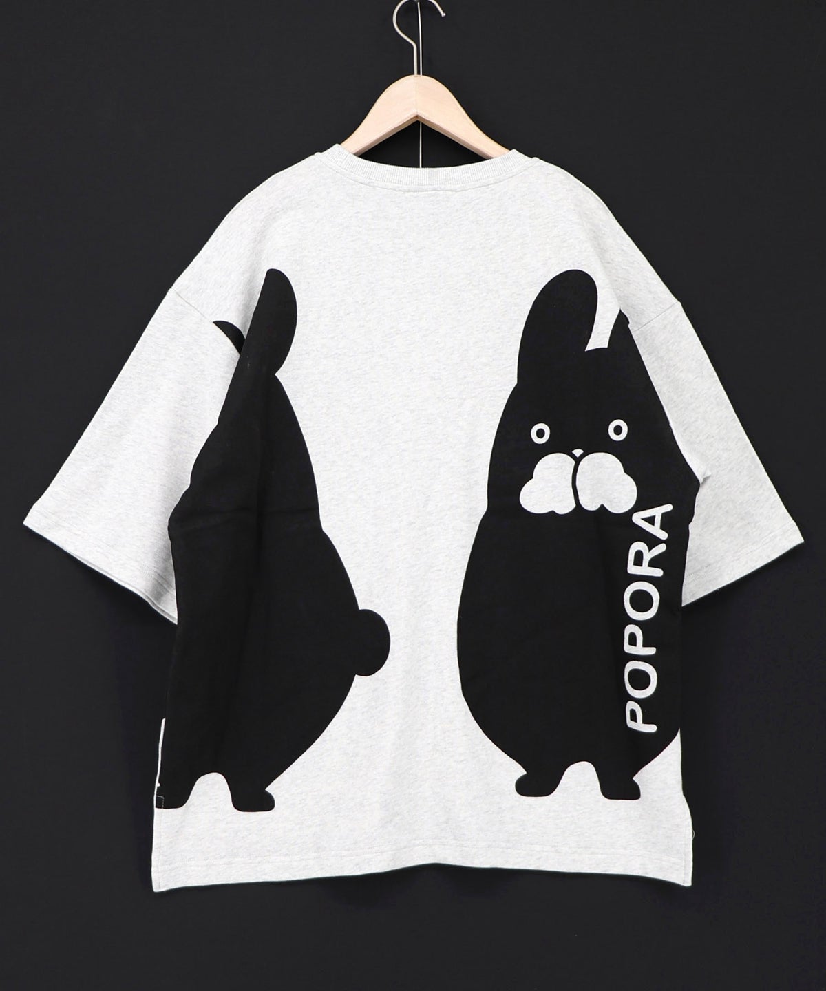 エンドレスポポラ柄Tシャツ-8