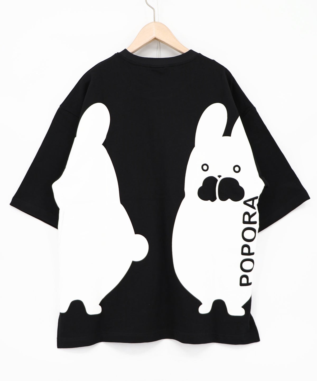 エンドレスポポラ柄Tシャツ-11