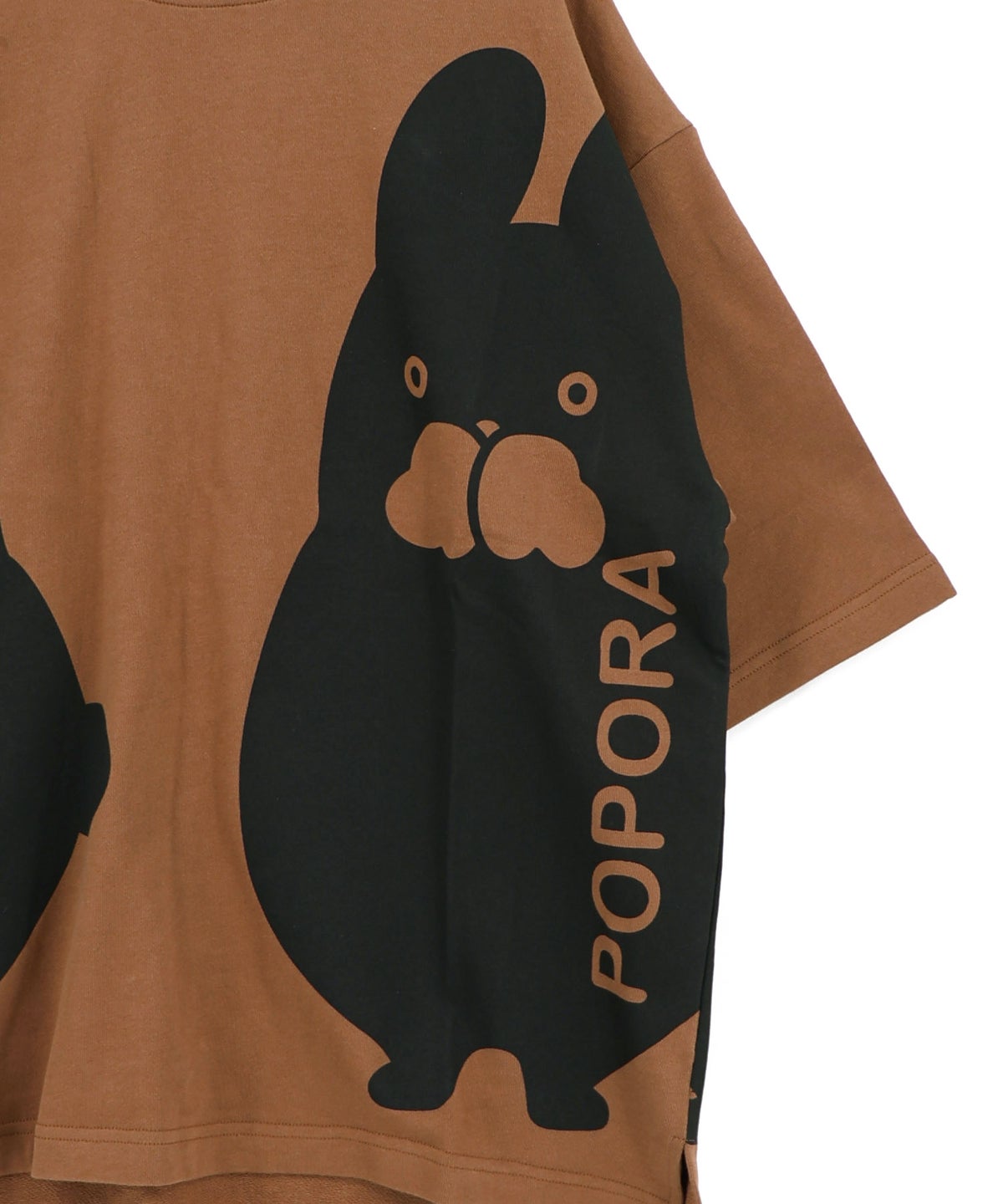 エンドレスポポラ柄Tシャツ-15