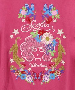 スカラー×ヒョウ 刺繍プルオーバー-11