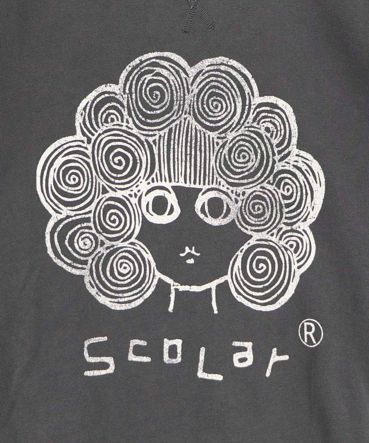 スカラーちゃん ピグメント染めプルオーバー-5