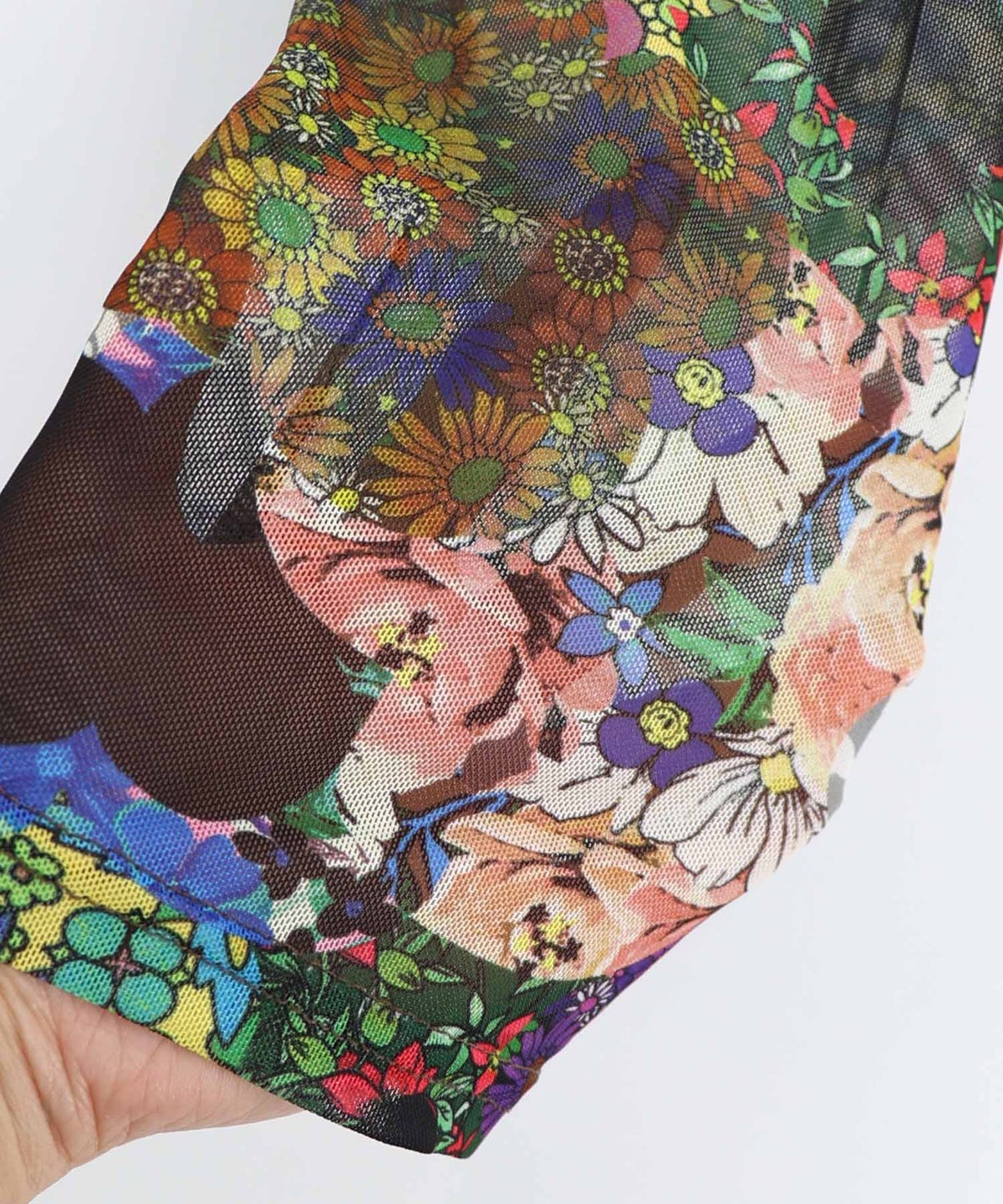 3柄展開 総柄ソフトチュールレギンス-19