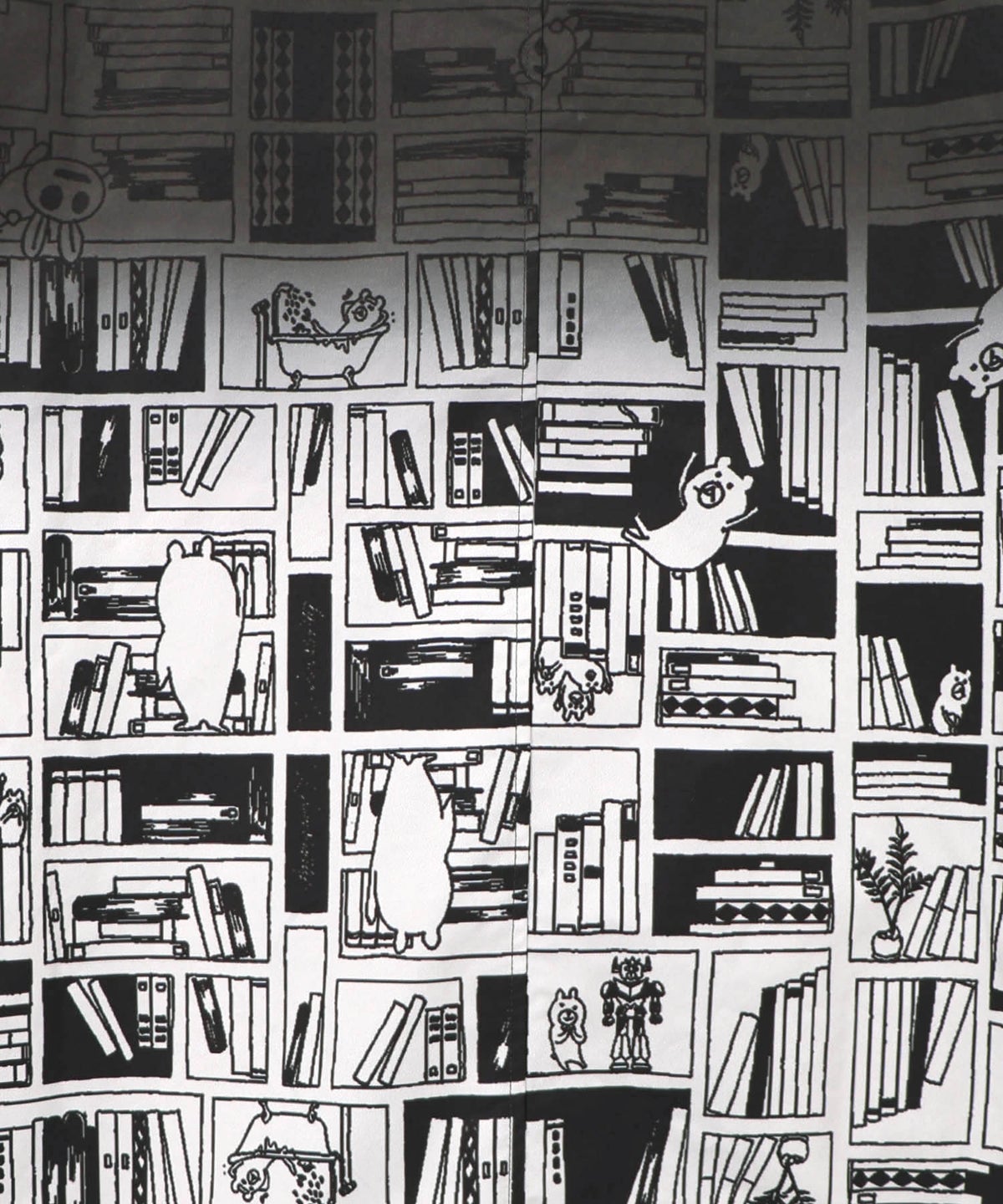 図書館探検クマ グラデーションブルゾン-11