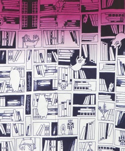 図書館探検クマ グラデーションブルゾン-14