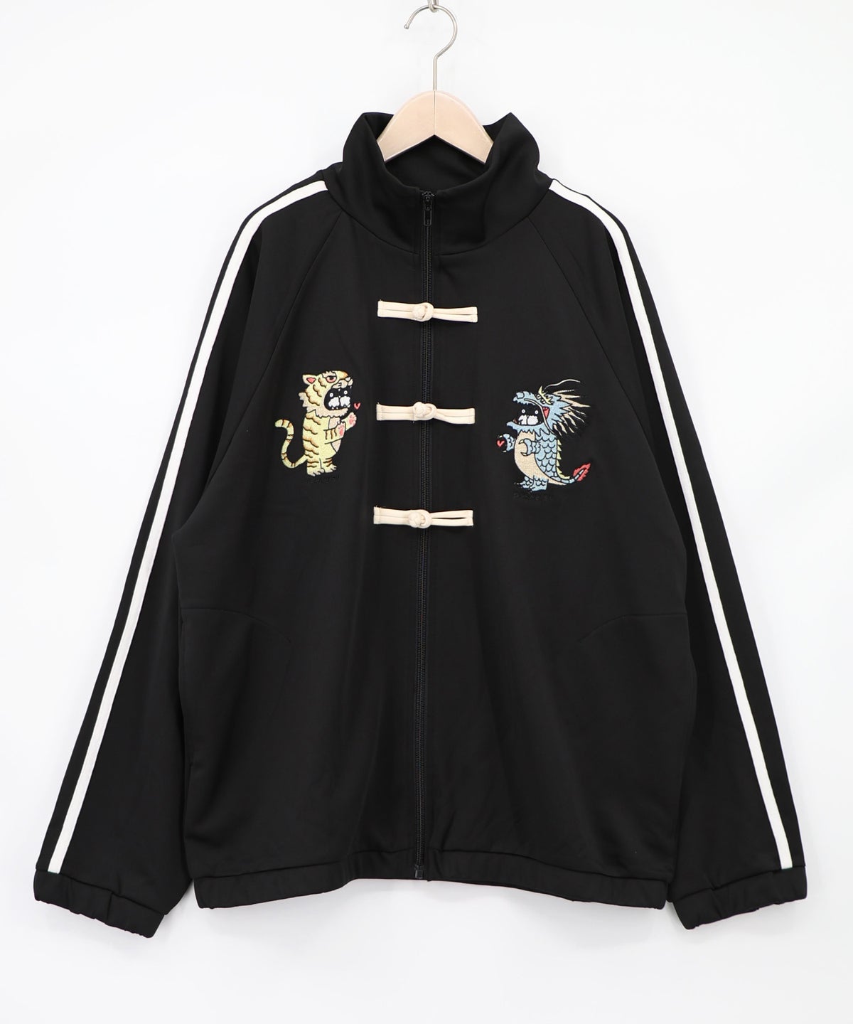 トラビル&ドラビル チャイナ風刺繍ブルゾン-8