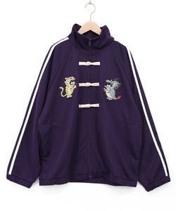 363101：トラビル&ドラビル チャイナ風刺繍ブルゾンの通販-ScoLar