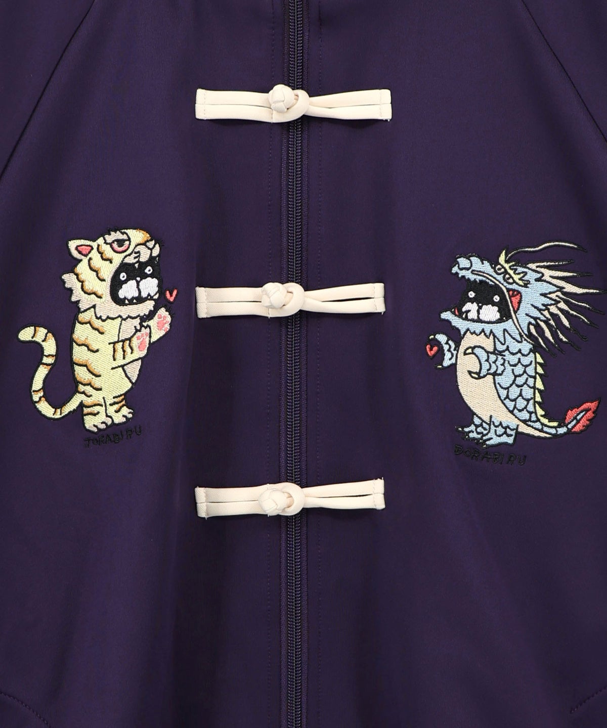 トラビル&ドラビル チャイナ風刺繍ブルゾン-13
