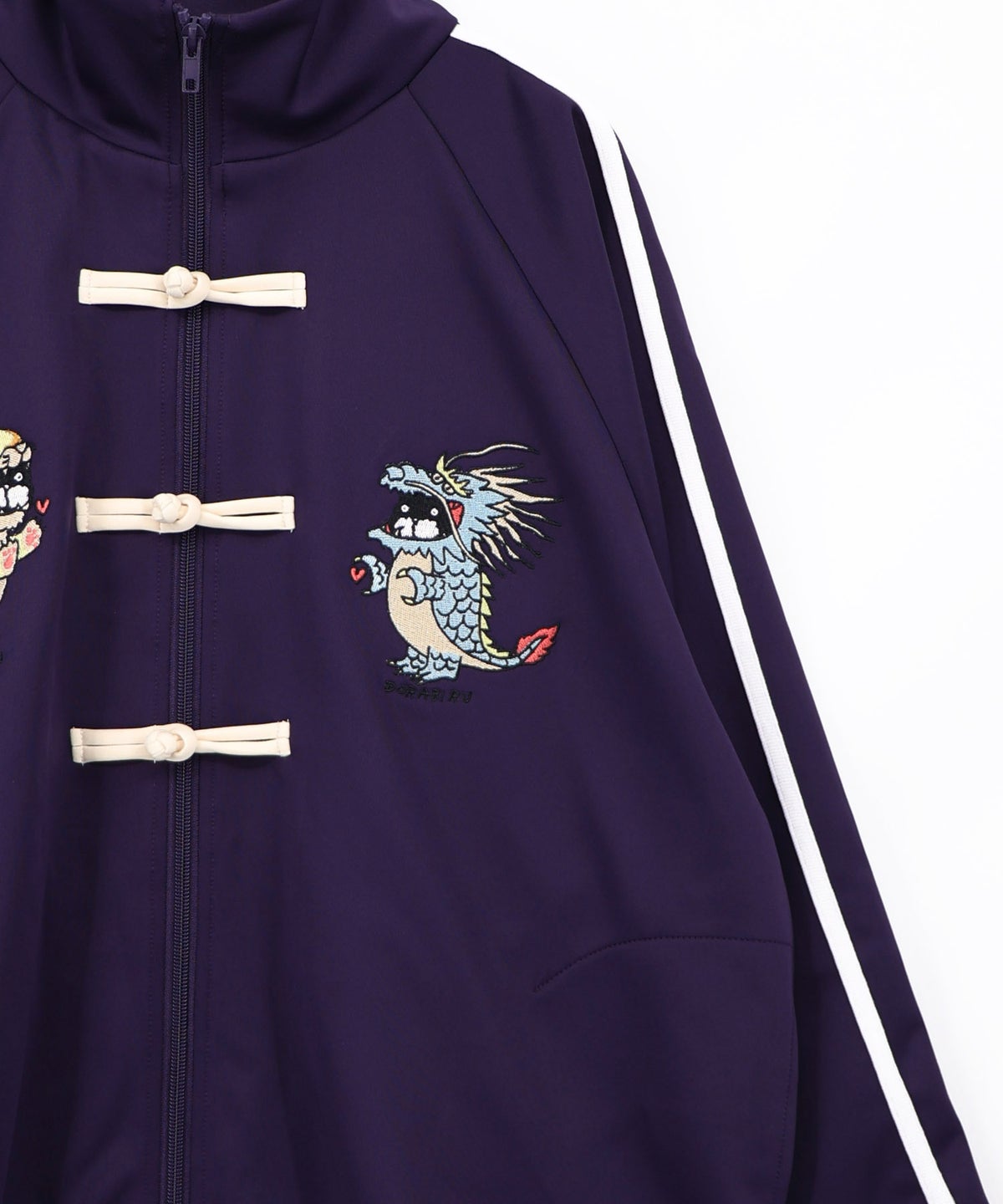 トラビル&ドラビル チャイナ風刺繍ブルゾン-15