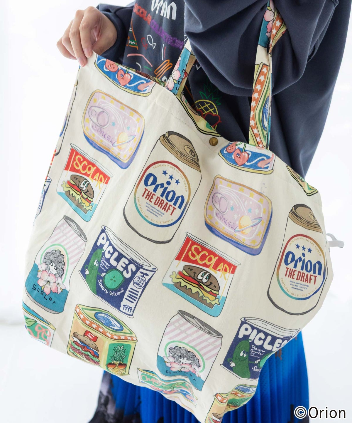 orion×ScoLar 2柄トートバッグ-7