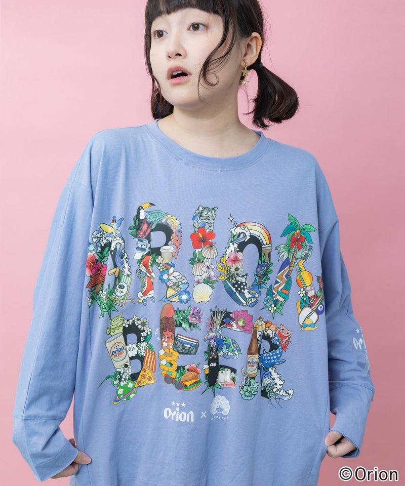 orion×ScoLar ISLAND STORY Tシャツ-1