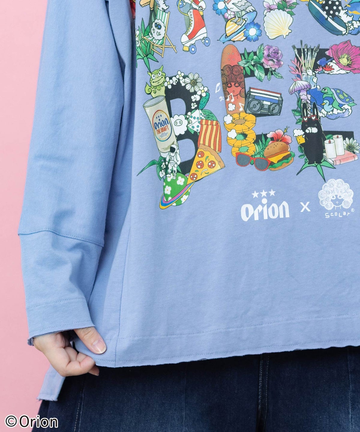 orion×ScoLar ISLAND STORY Tシャツ-6