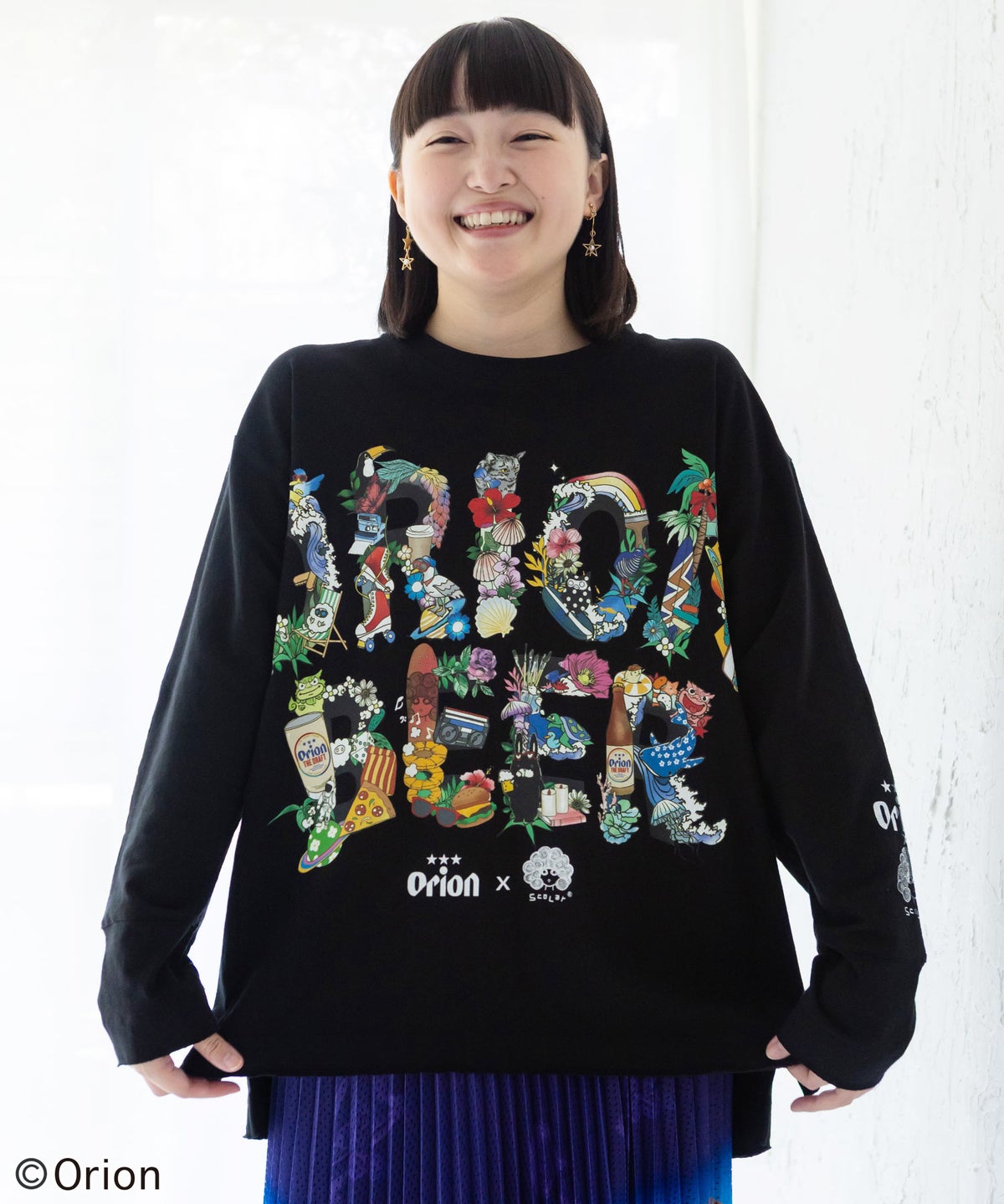 orion×ScoLar ISLAND STORY Tシャツ-8