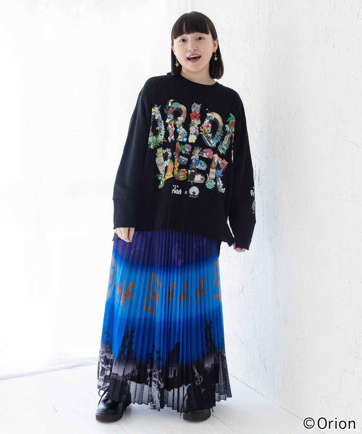 orion×ScoLar ISLAND STORY Tシャツ-9