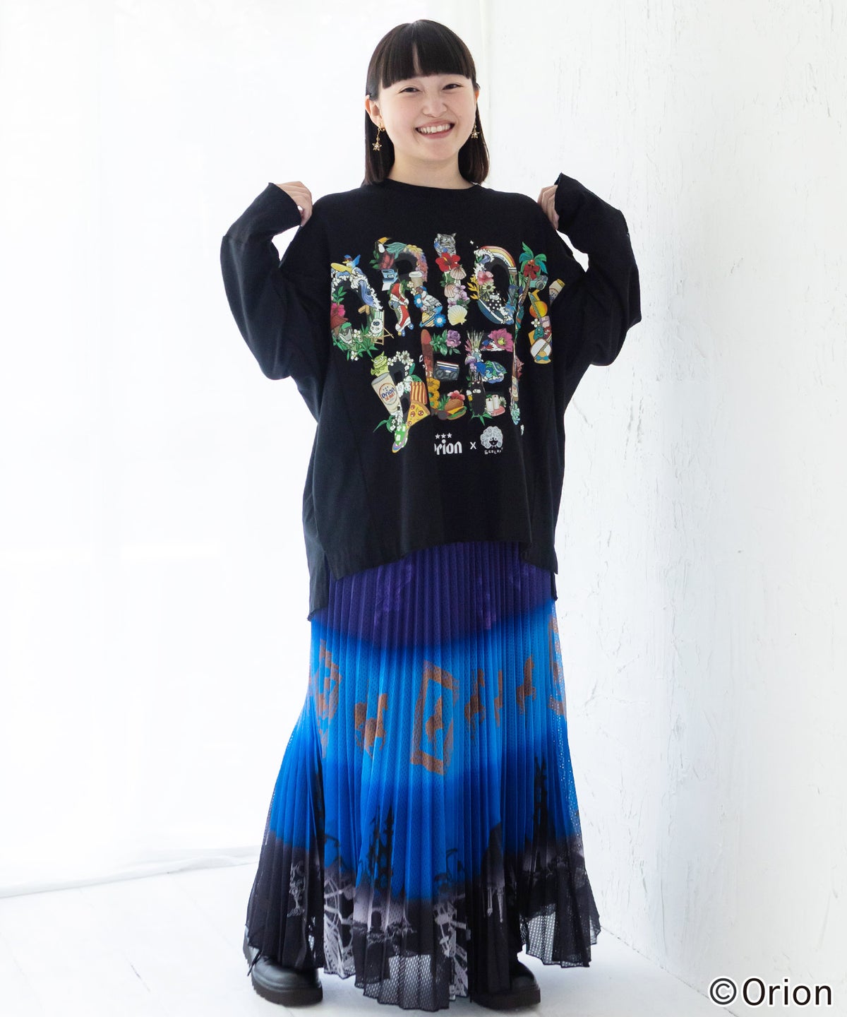 orion×ScoLar ISLAND STORY Tシャツ-10