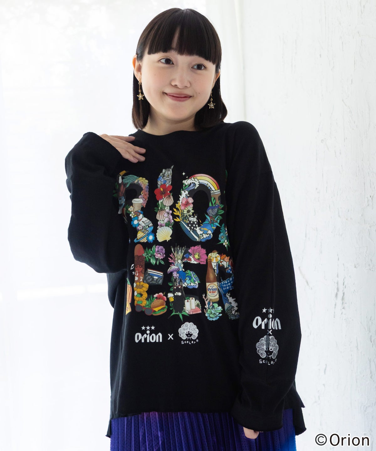 orion×ScoLar ISLAND STORY Tシャツ-11