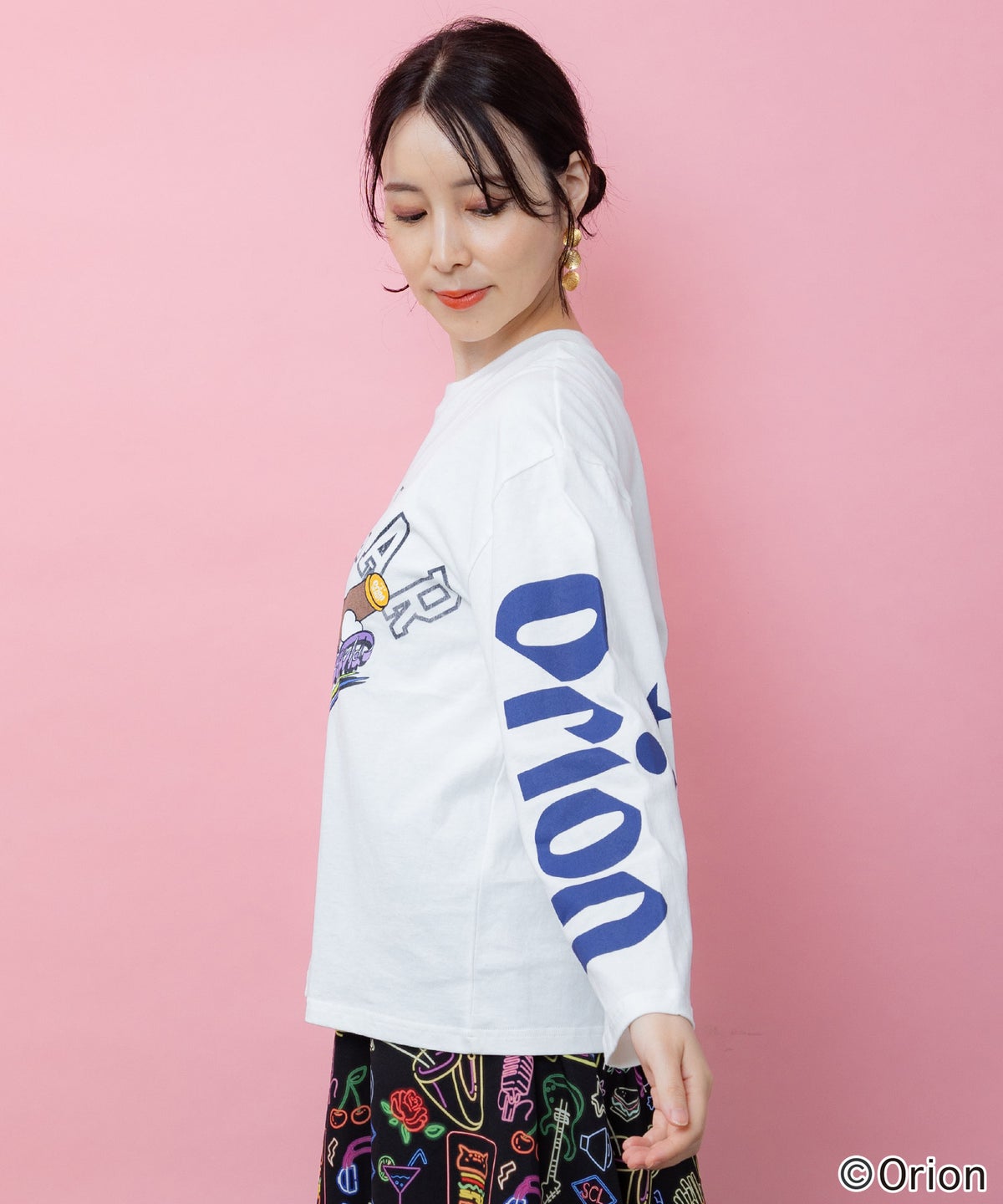 orion×ScoLar GOOD TIME ORION リメイク風T-3