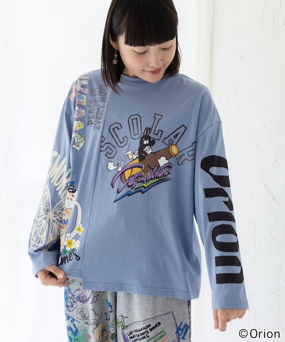 orion×ScoLar GOOD TIME ORION リメイク風T-8