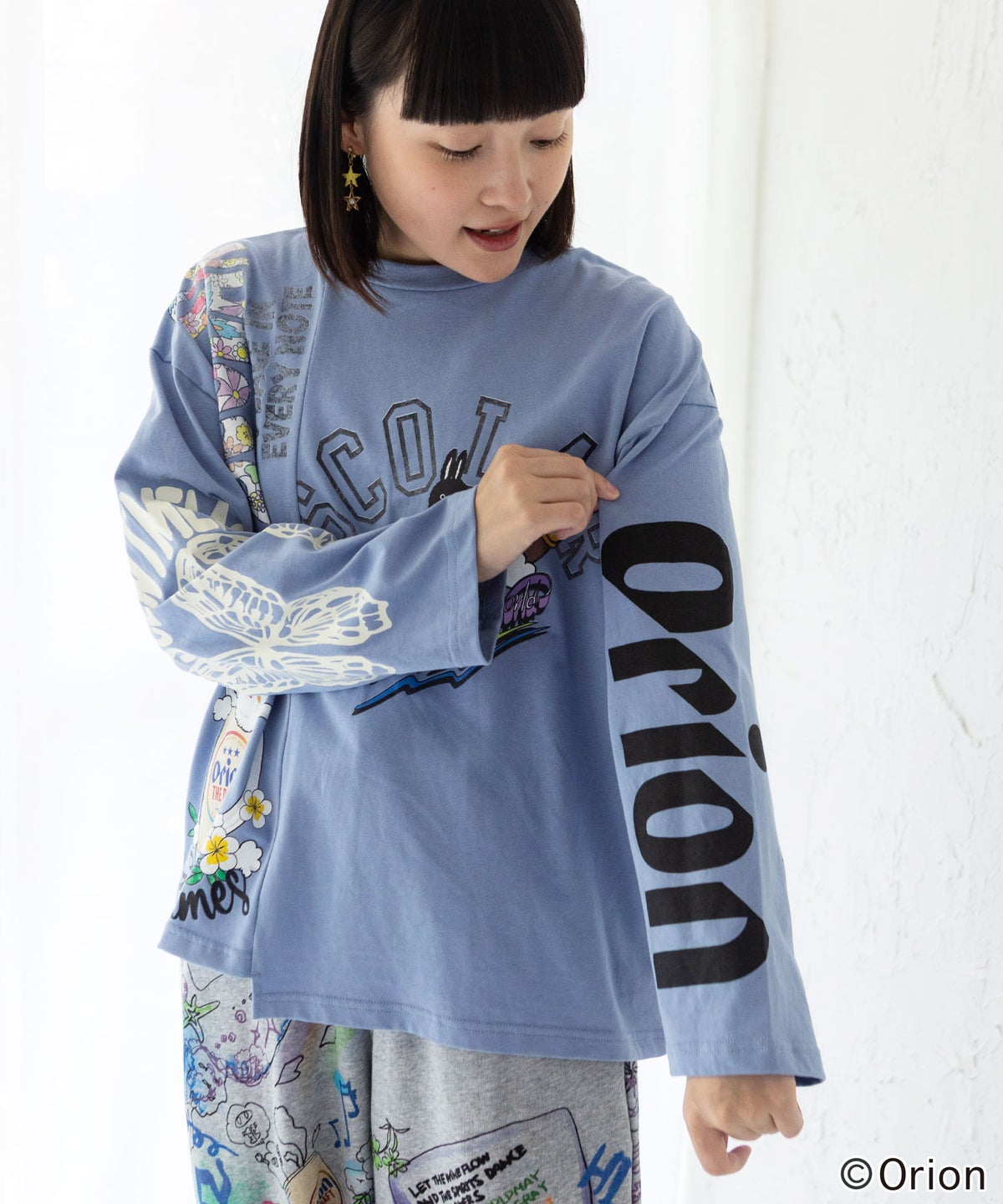 orion×ScoLar GOOD TIME ORION リメイク風T-13