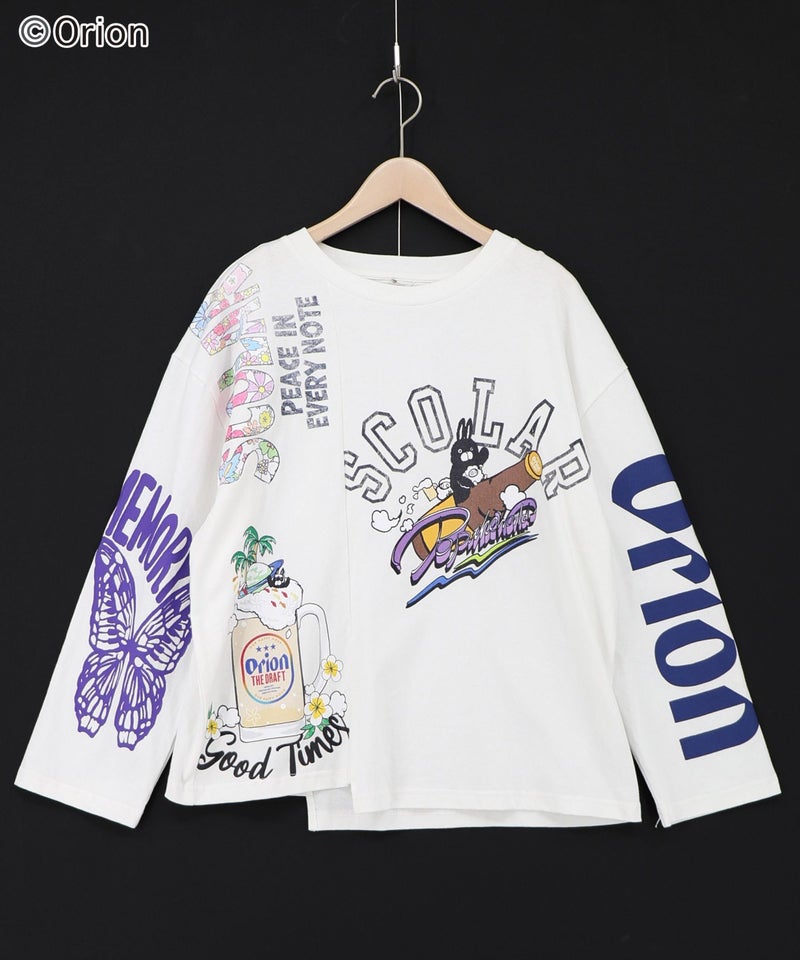orion×ScoLar GOOD TIME ORION リメイク風T-15