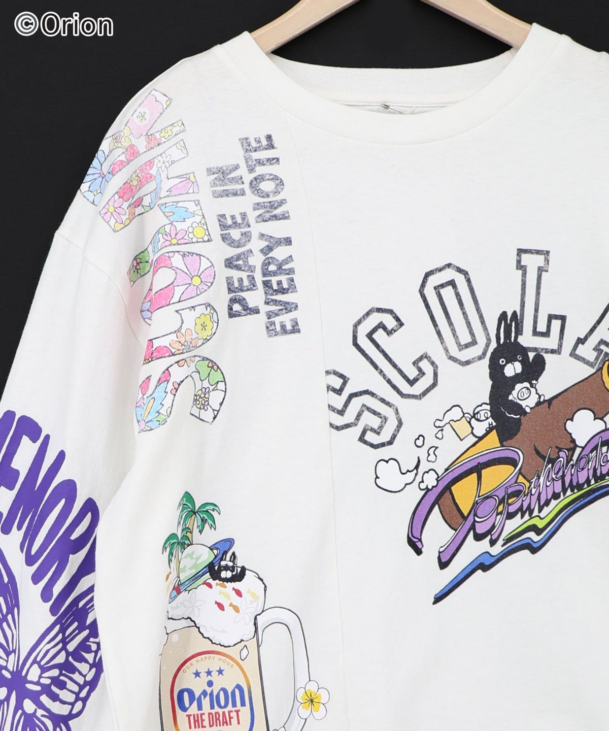 orion×ScoLar GOOD TIME ORION リメイク風T-16