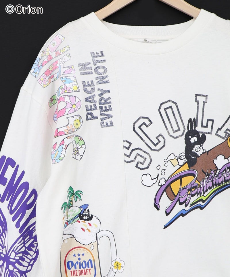 orion×ScoLar GOOD TIME ORION リメイク風T-16