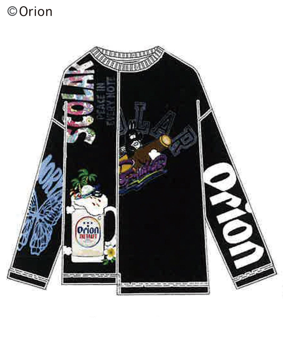 orion×ScoLar GOOD TIME ORION リメイク風T-18
