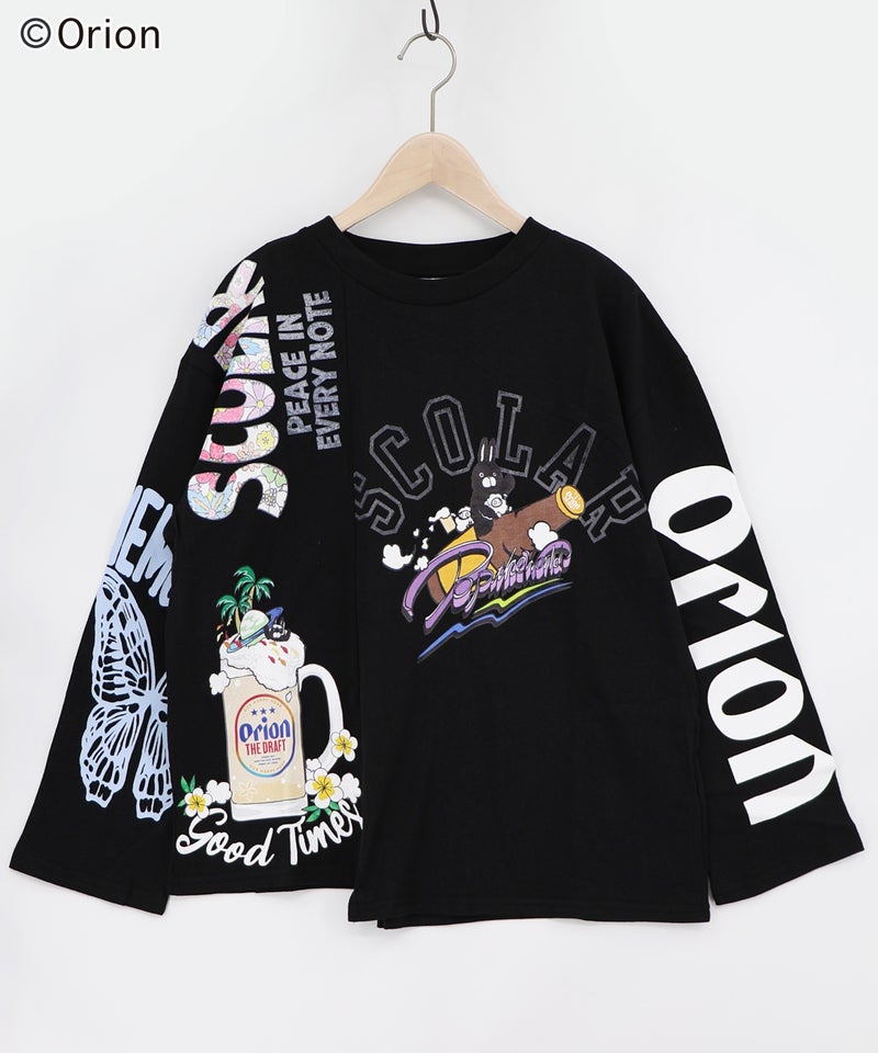 orion×ScoLar GOOD TIME ORION リメイク風T-18