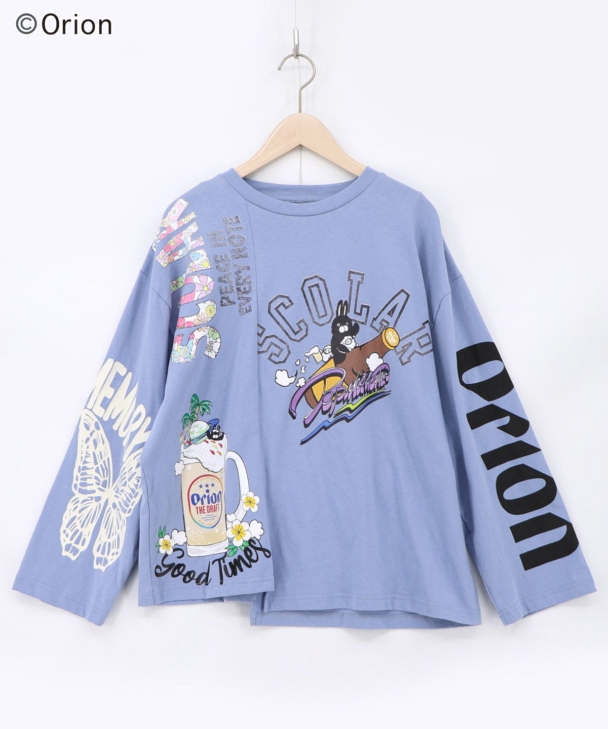 orion×ScoLar GOOD TIME ORION リメイク風T-20